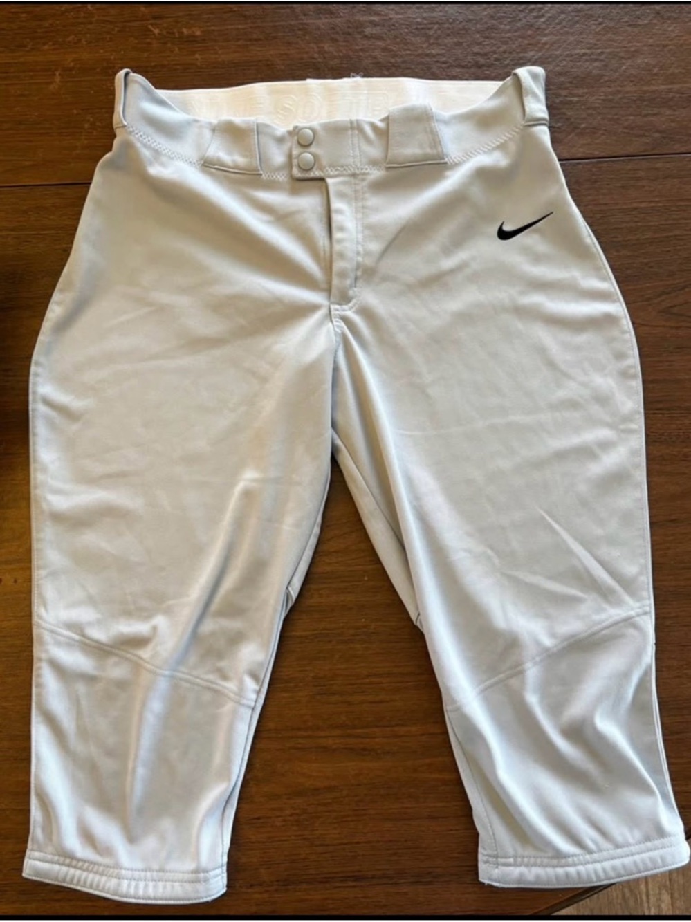 NIKE light gray softball pants